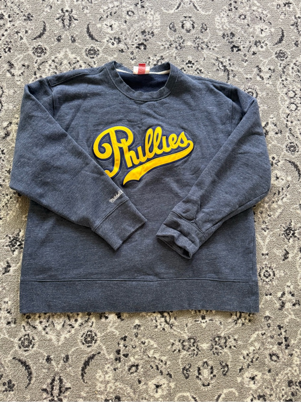 Philadelphia Phillies Mitchell & Ness Cooperstown 2XL Sweatshirt Throwback